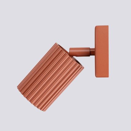 Wall spotlight KARBON 1xGU10/10W/230V red