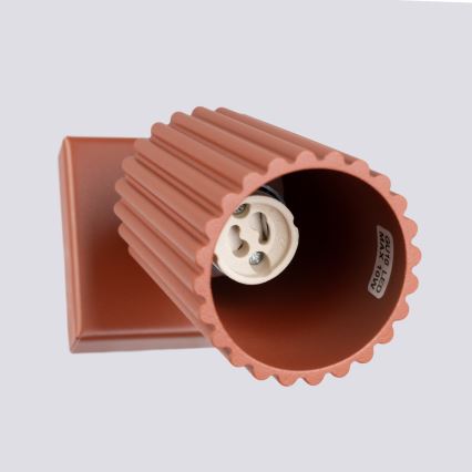 Wall spotlight KARBON 1xGU10/10W/230V red