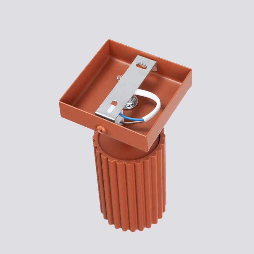 Wall spotlight KARBON 1xGU10/10W/230V red