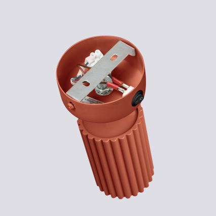 Wall spotlight KARBON 1xGU10/10W/230V red