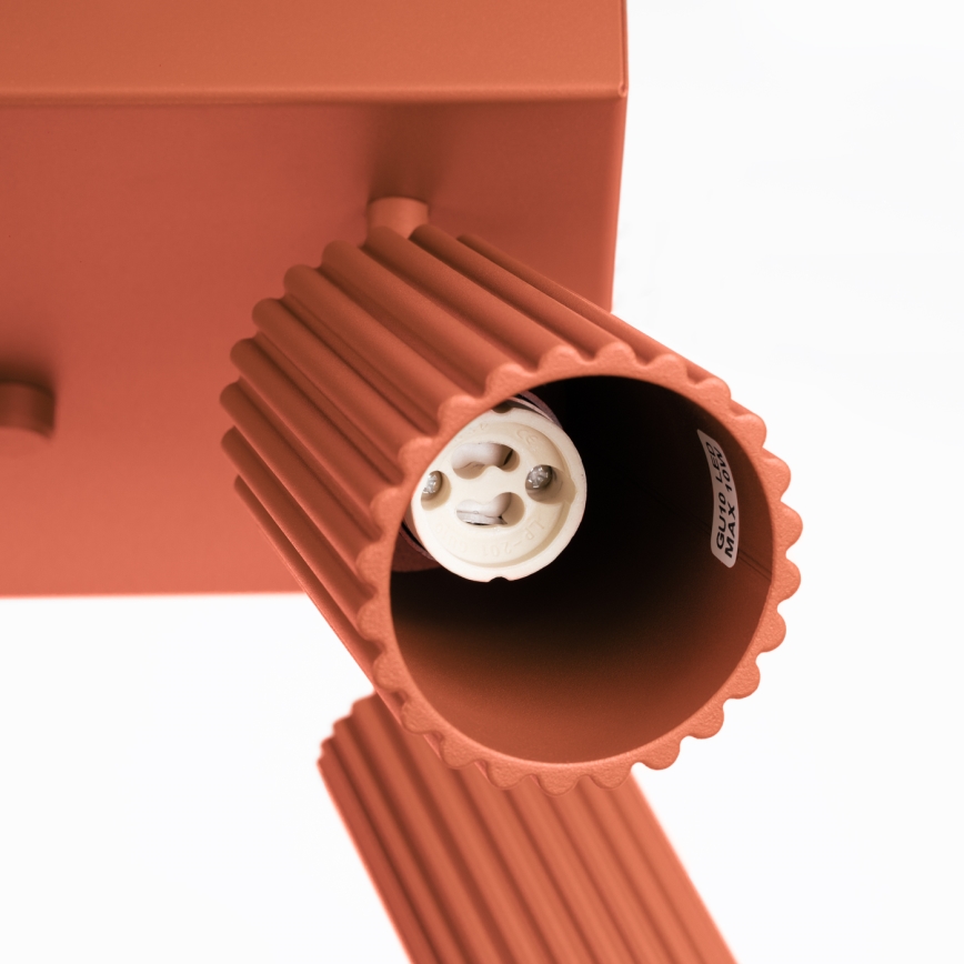 Spotlight KARBON 4xGU10/10W/230V red
