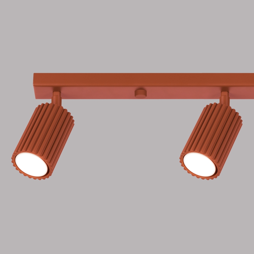 Spotlight KARBON 4xGU10/10W/230V red