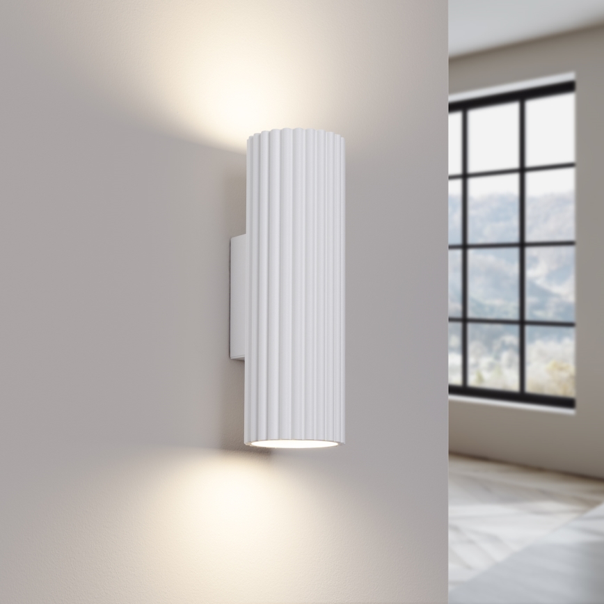 Wall light KARBON 2xGU10/10W/230V white