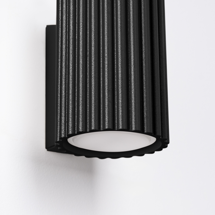 Wall light KARBON 1xGU10/10W/230V black