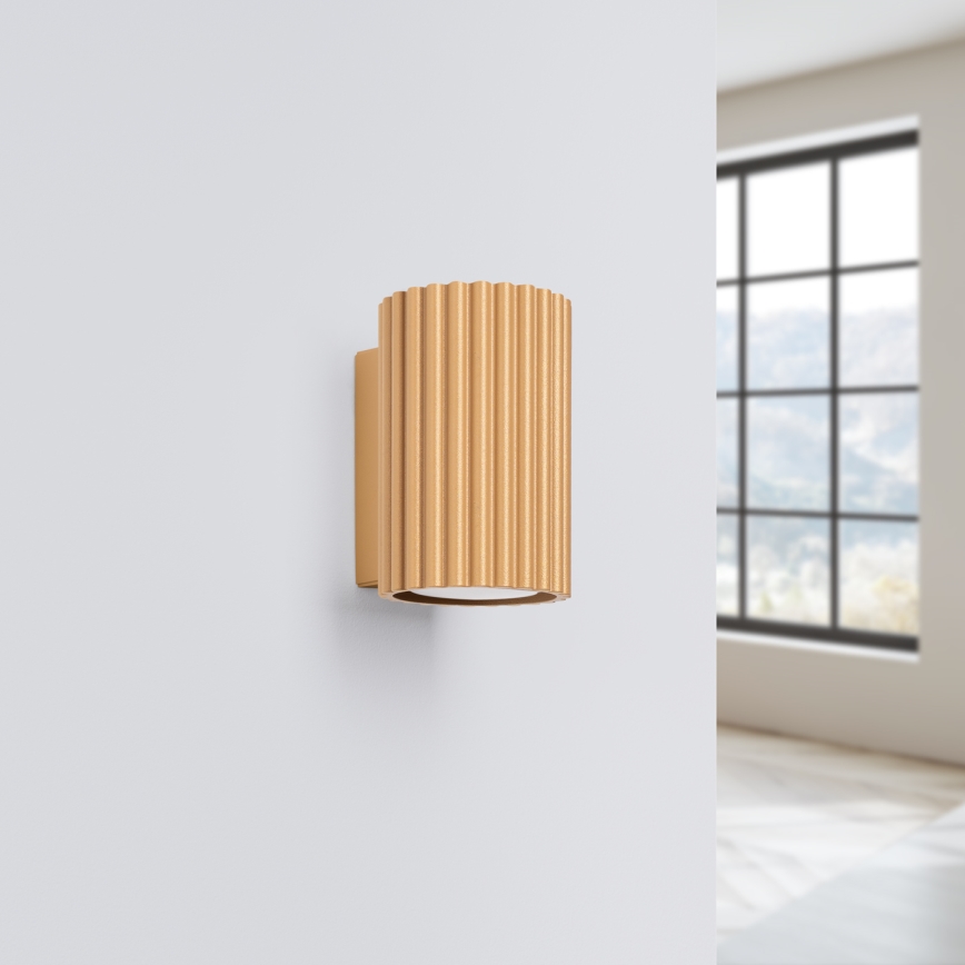 Wall light KARBON 1xGU10/10W/230V gold