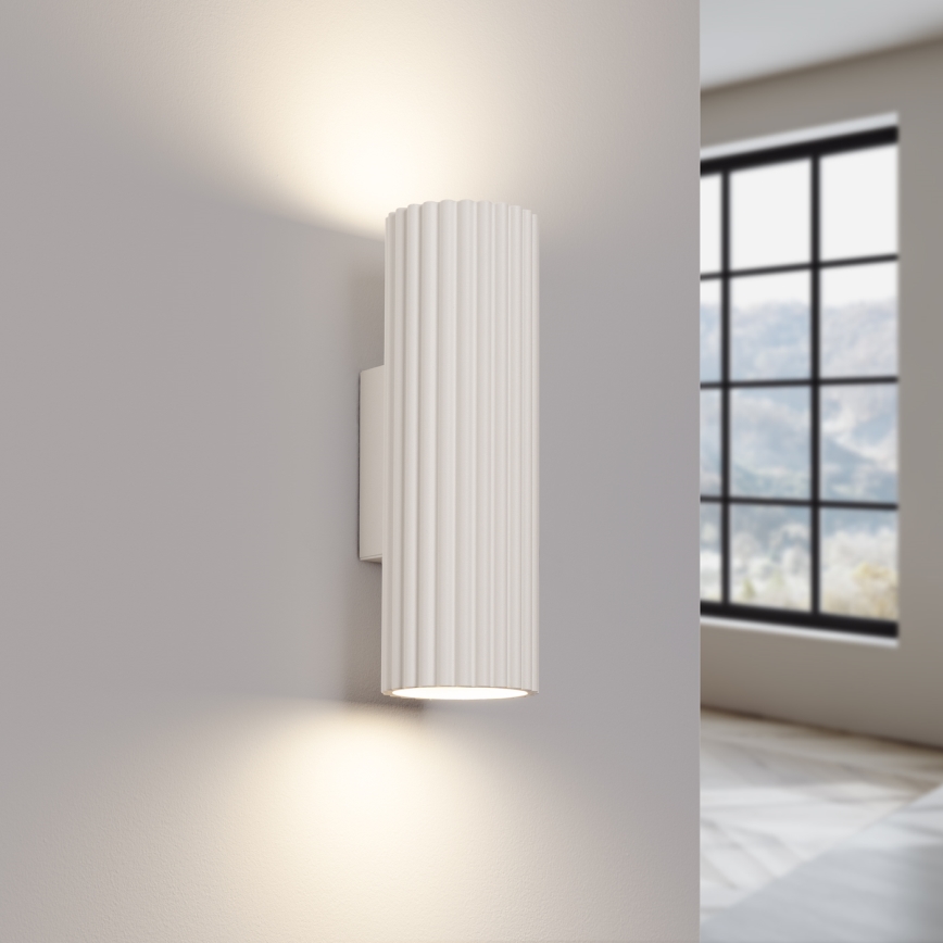 Wall light KARBON 2xGU10/10W/230V creamy