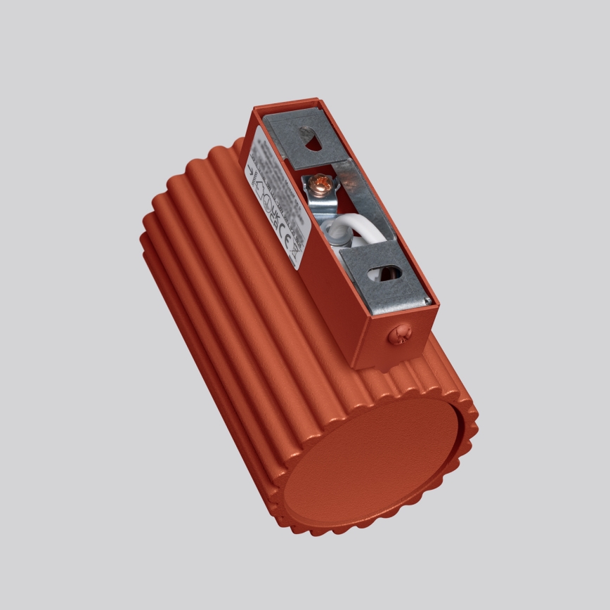 Wall light KARBON 1xGU10/10W/230V red