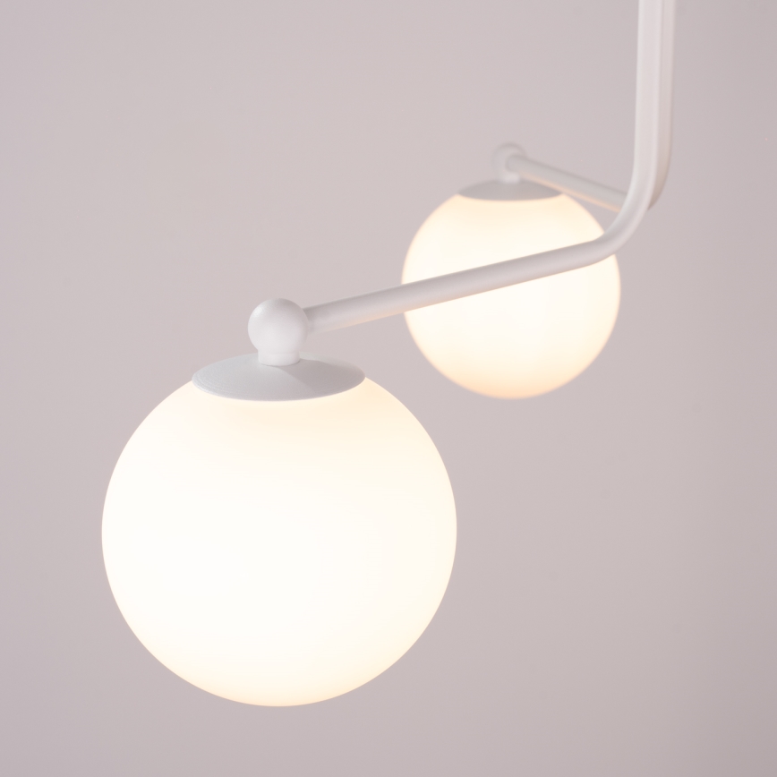 Chandelier on a pole ASTRAL 3xG9/8W/230V white