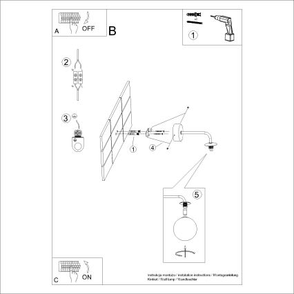 Wall lamp ASTRAL 1xG9/8W/230V black