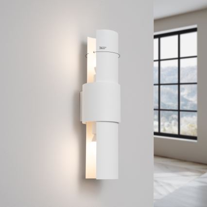 Wall light FLASH 2xE27/15W/230V white