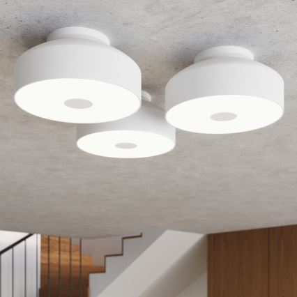 OMIQ Ceiling Light 4xE27/15W/230V, Ø 30 cm, White