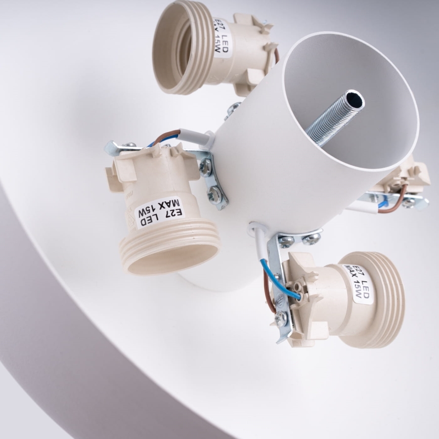 OMIQ Ceiling Light 4xE27/15W/230V, Ø 30 cm, White