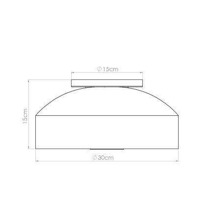 OMIQ Ceiling Light 4xE27/15W/230V, Ø 30 cm, White