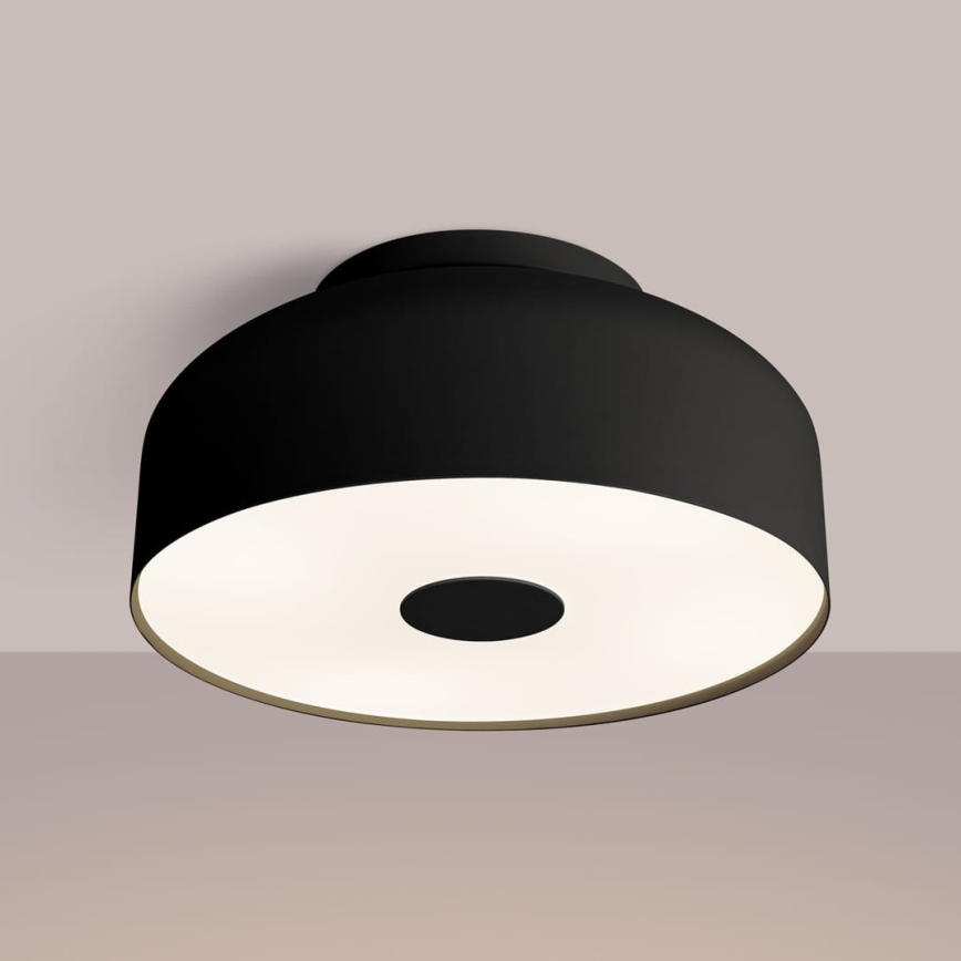 OMIQ ceiling light 4xE27/15W/230V Ø 30 cm, black