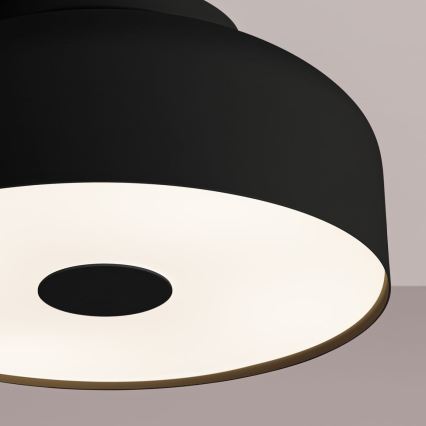 OMIQ ceiling light 4xE27/15W/230V Ø 30 cm, black