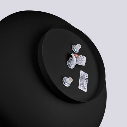 OMIQ ceiling light 4xE27/15W/230V Ø 30 cm, black