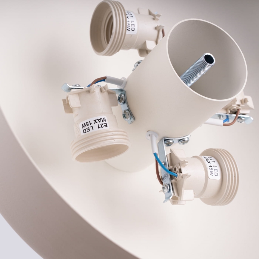 OMIQ Ceiling Light 4xE27/15W/230V dia. 30 cm Cream