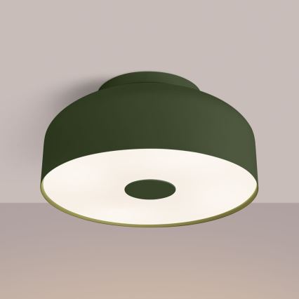 OMIQ Ceiling light 4xE27/15W/230V Ø 30 cm, green
