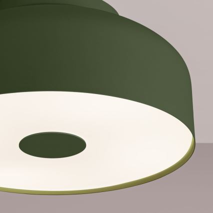 OMIQ Ceiling light 4xE27/15W/230V Ø 30 cm, green