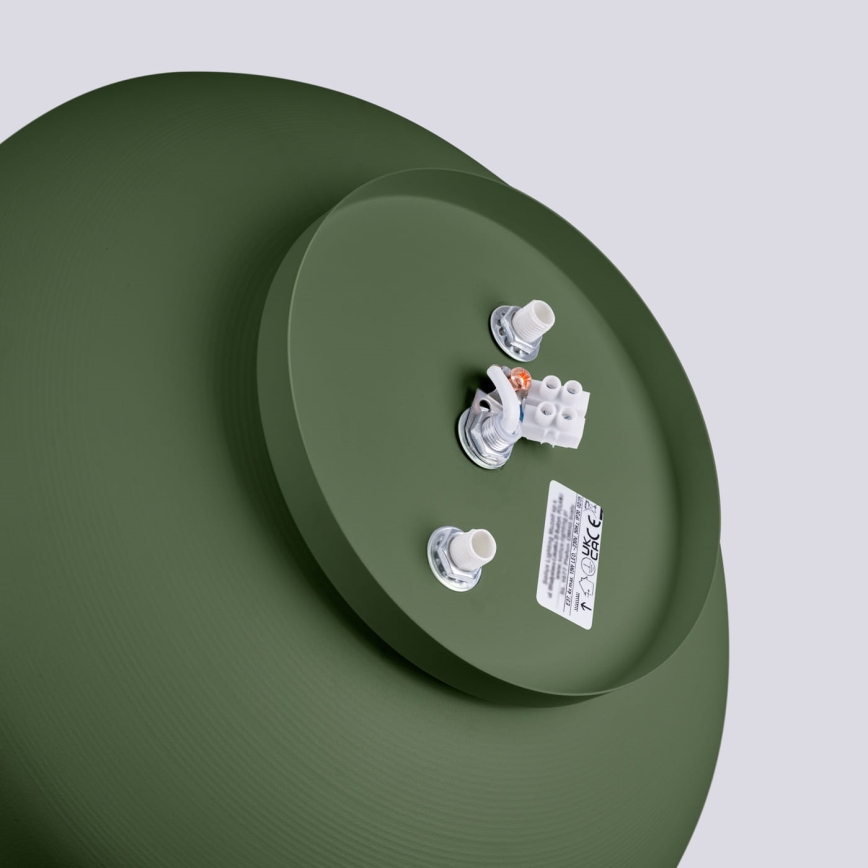 OMIQ Ceiling light 4xE27/15W/230V Ø 30 cm, green