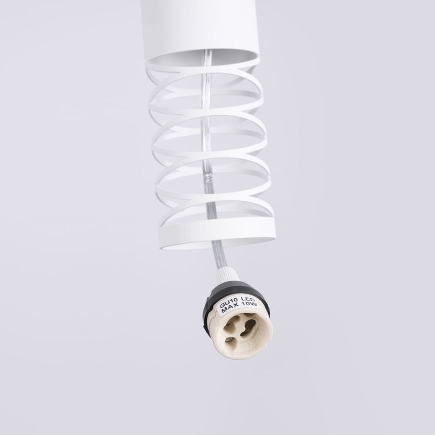 Chandelier on a string LAMI 1xGU10/10W/230V white