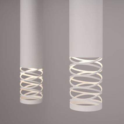 Chandelier on a string LAMI 3xGU10/10W/230V white