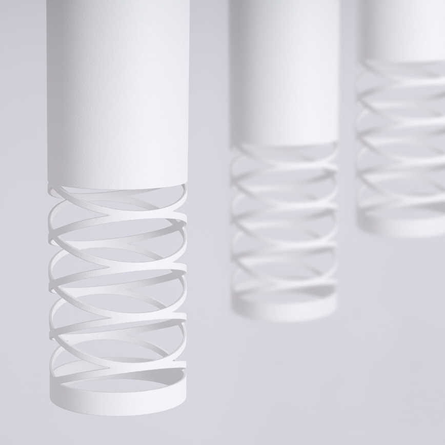 Chandelier on a string LAMI 3xGU10/10W/230V white