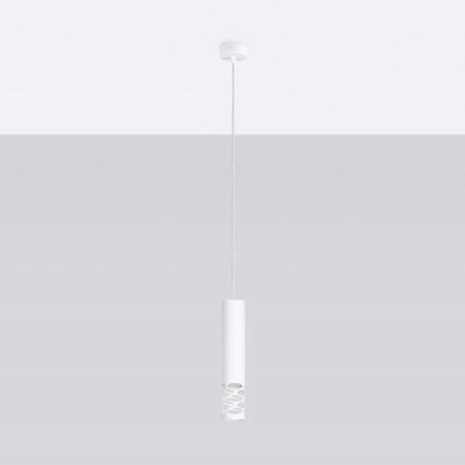 Chandelier on a string LIRO 1xGU10/10W/230V white