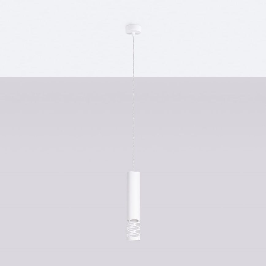 Chandelier on a string LIRO 1xGU10/10W/230V white
