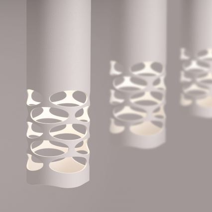 Chandelier on a string LIRO 3xGU10/10W/230V white
