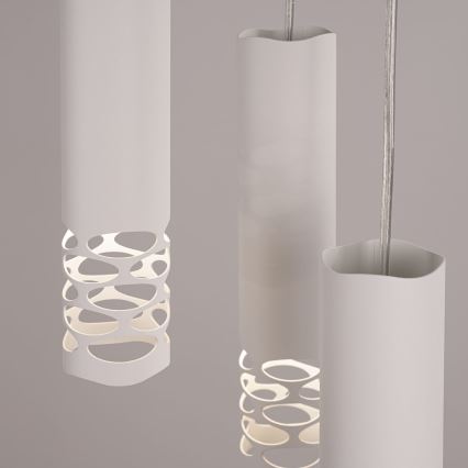 Chandelier on a string LIRO 3xGU10/10W/230V white