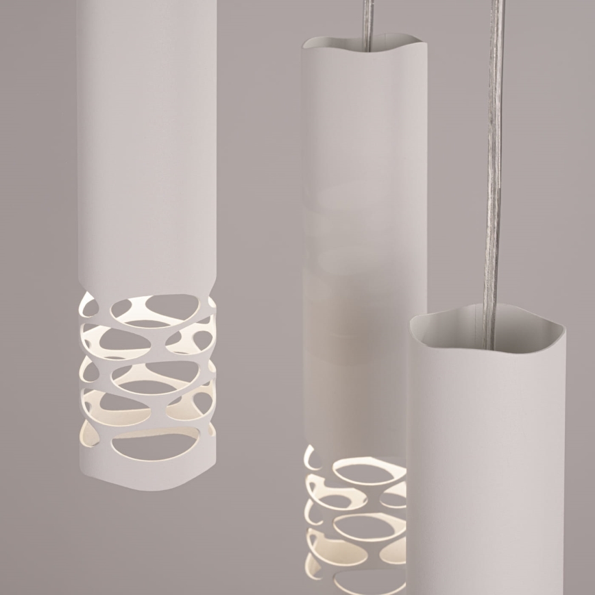 Chandelier on a string LIRO 3xGU10/10W/230V white