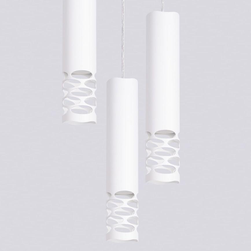 Chandelier on a string LIRO 3xGU10/10W/230V white