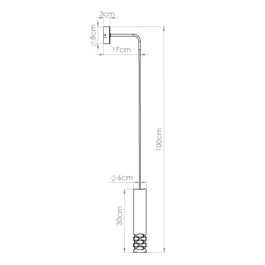 Wall lamp LIRO 1xGU10/10W/230V white