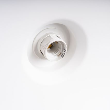 Chandelier on a string BILO 1xE27/15W/230V d. 35 cm white