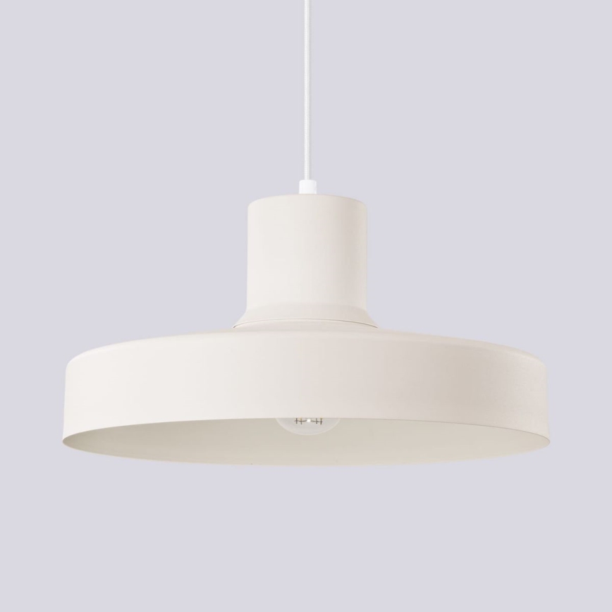 Chandelier on a string BILO 1xE27/15W/230V d. 35 cm creamy