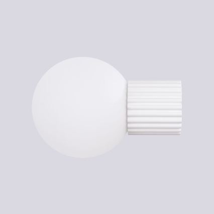 Bathroom wall light HALO 1xG9/8W/230V d. 12 cm IP44 white