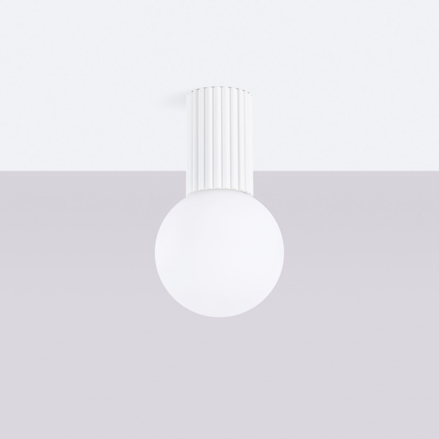 Bathroom ceiling light HALO 1xG9/8W/230V d. 12 cm IP44 white