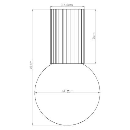 Bathroom ceiling light HALO 1xG9/8W/230V d. 12 cm IP44 white