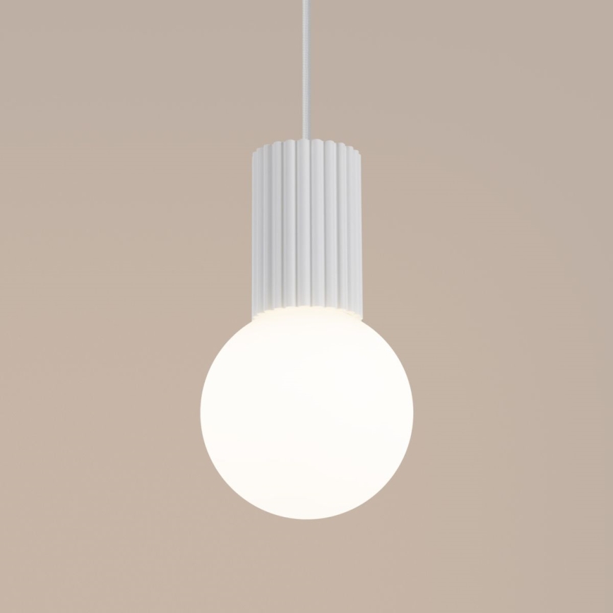 Chandelier on a string HALO 1xG9/8W/230V d. 12 cm white