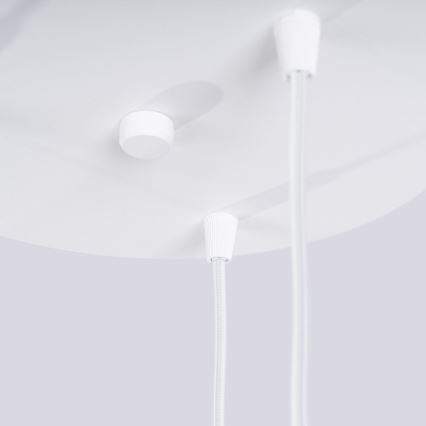Chandelier on a string HALO 3xG9/8W/230V d. 25 cm white