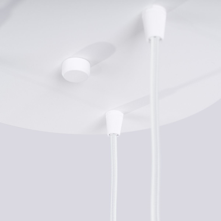 Chandelier on a string HALO 3xG9/8W/230V d. 25 cm white