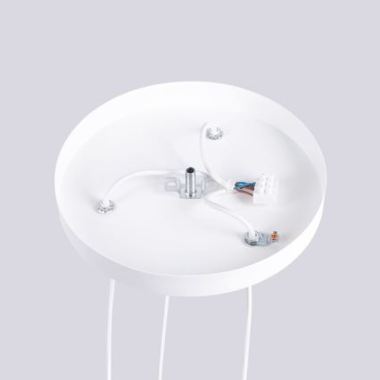 Chandelier on a string HALO 3xG9/8W/230V d. 25 cm white