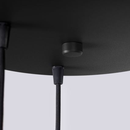 Chandelier on a string HALO 3xG9/8W/230V d. 25 cm black