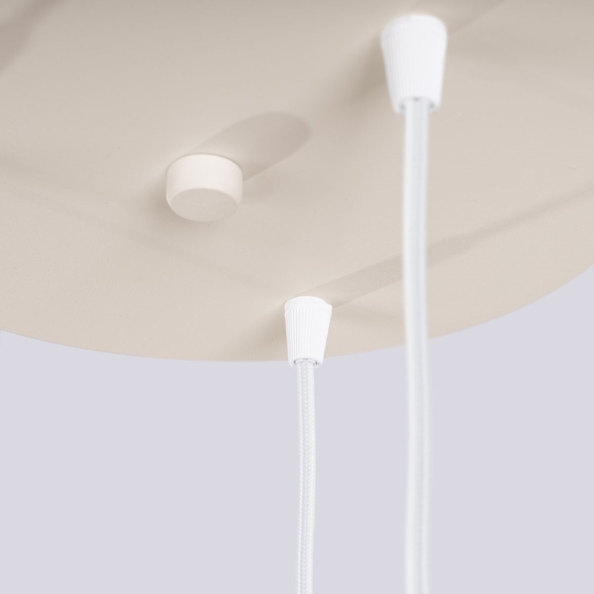 Chandelier on a string HALO 3xG9/8W/230V d. 25 cm creamy
