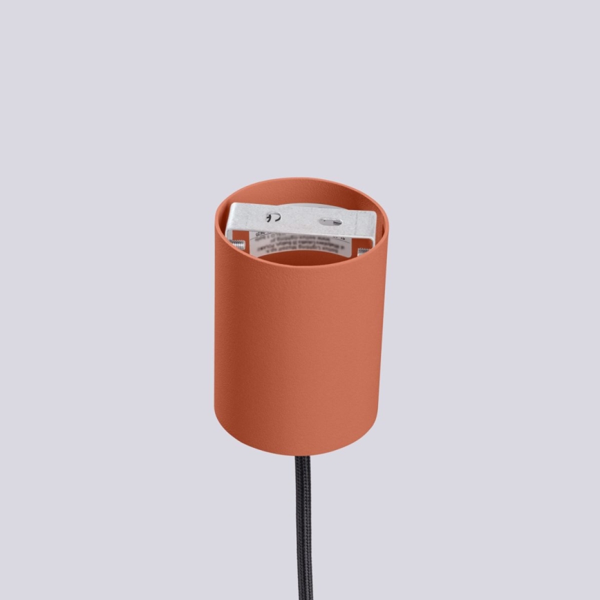 Chandelier on a string HALO 1xG9/8W/230V d. 12 cm orange