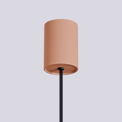 Chandelier on a string HALO 1xG9/8W/230V d. 12 cm brown