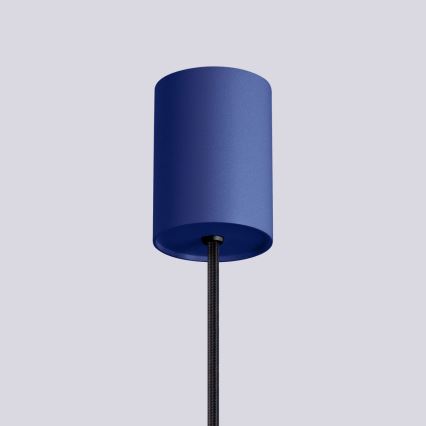 Chandelier on a string HALO 1xG9/8W/230V d. 12 cm blue