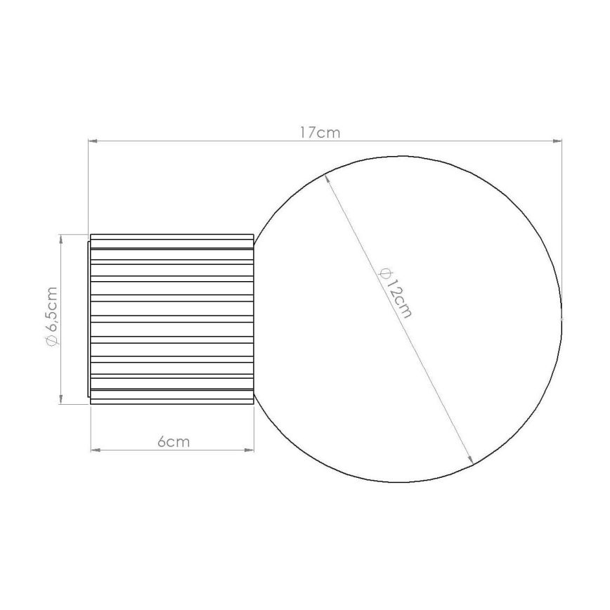 Bathroom wall light HALO 1xG9/8W/230V d. 12 cm IP44 red