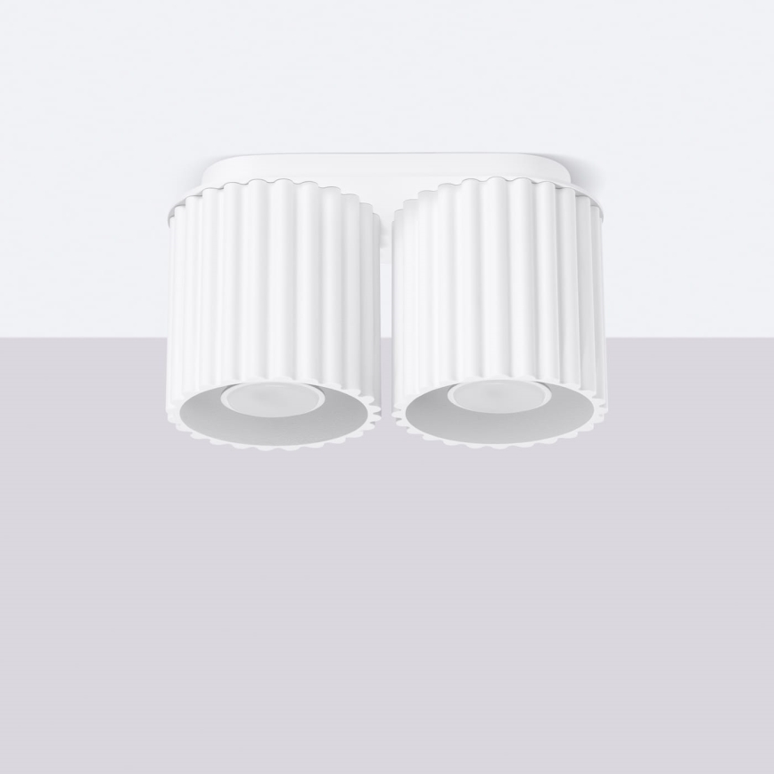 AURA Spotlight 2xGU10/10W/230V White